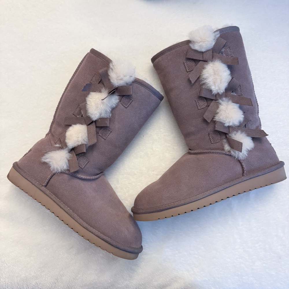 Gray Koolaburra by UGG Warm Snow Boots